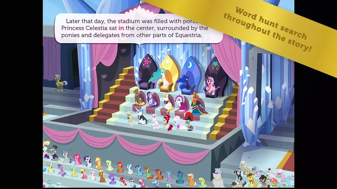 Capturas de pantalla de My Little Pony: Equestria Games