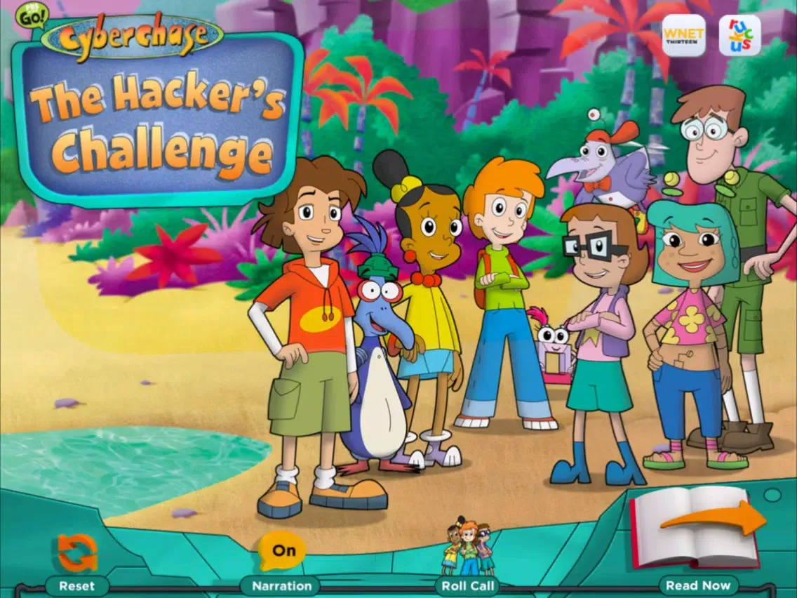 Tangkapan skrin Cyberchase: The Hacker's Challenge iPad 