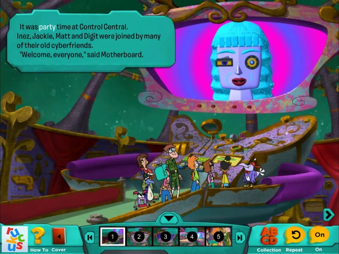 Tangkapan skrin Cyberchase: The Hacker's Challenge iPad 