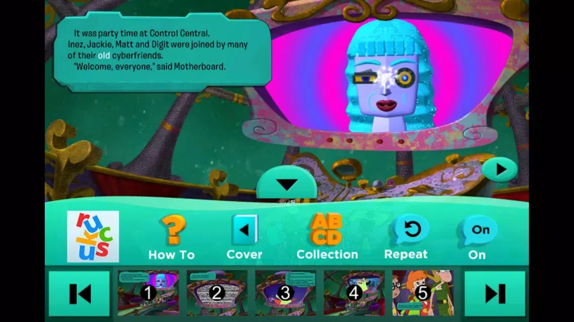 Tangkapan skrin Cyberchase: The Hacker's Challenge