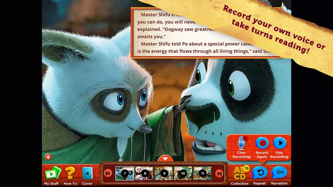 Kung Fu Panda 3: Interactive Storybook应用截图