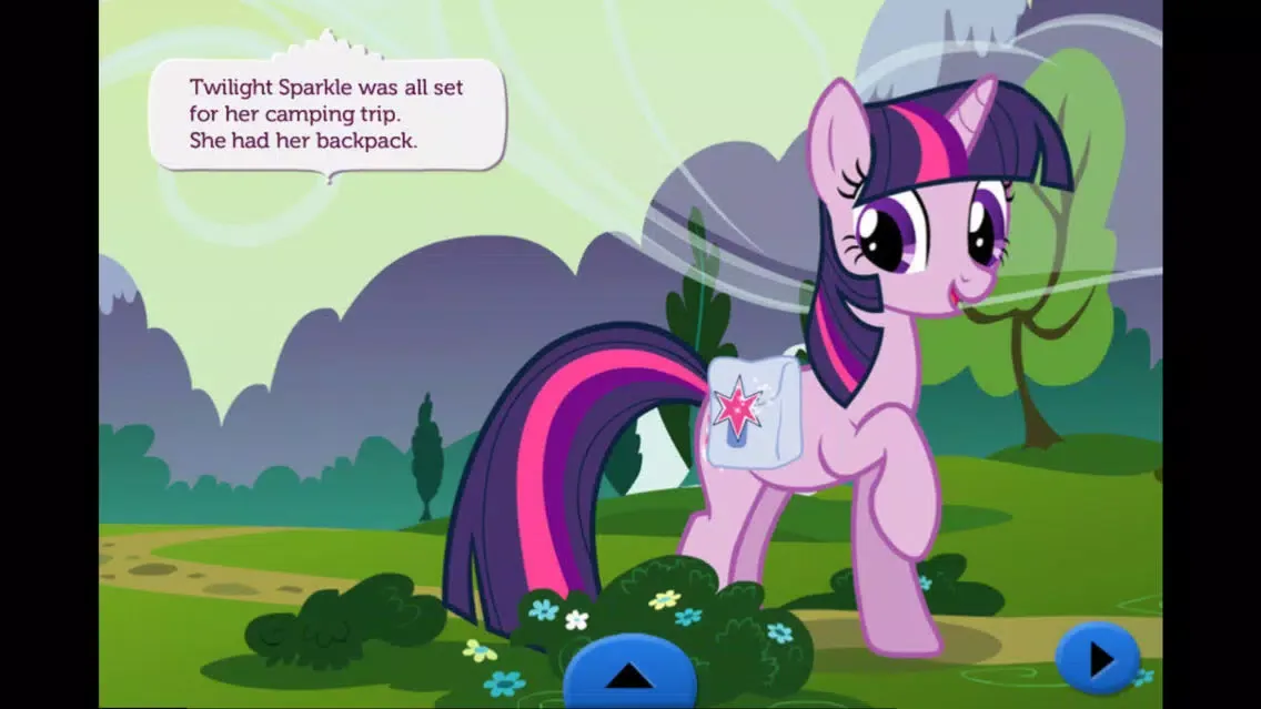 Capturas de tela do My Little Pony eBooks + Comics