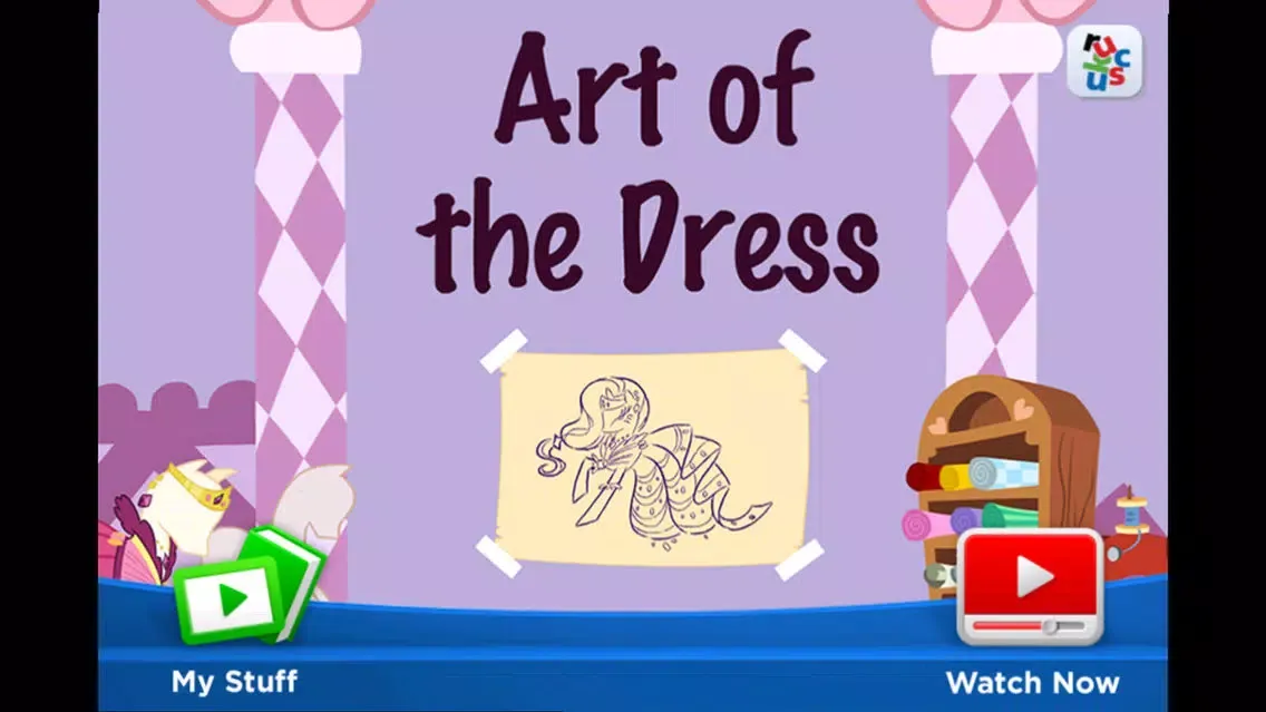 Capturas de tela do My Little Pony eBooks + Comics