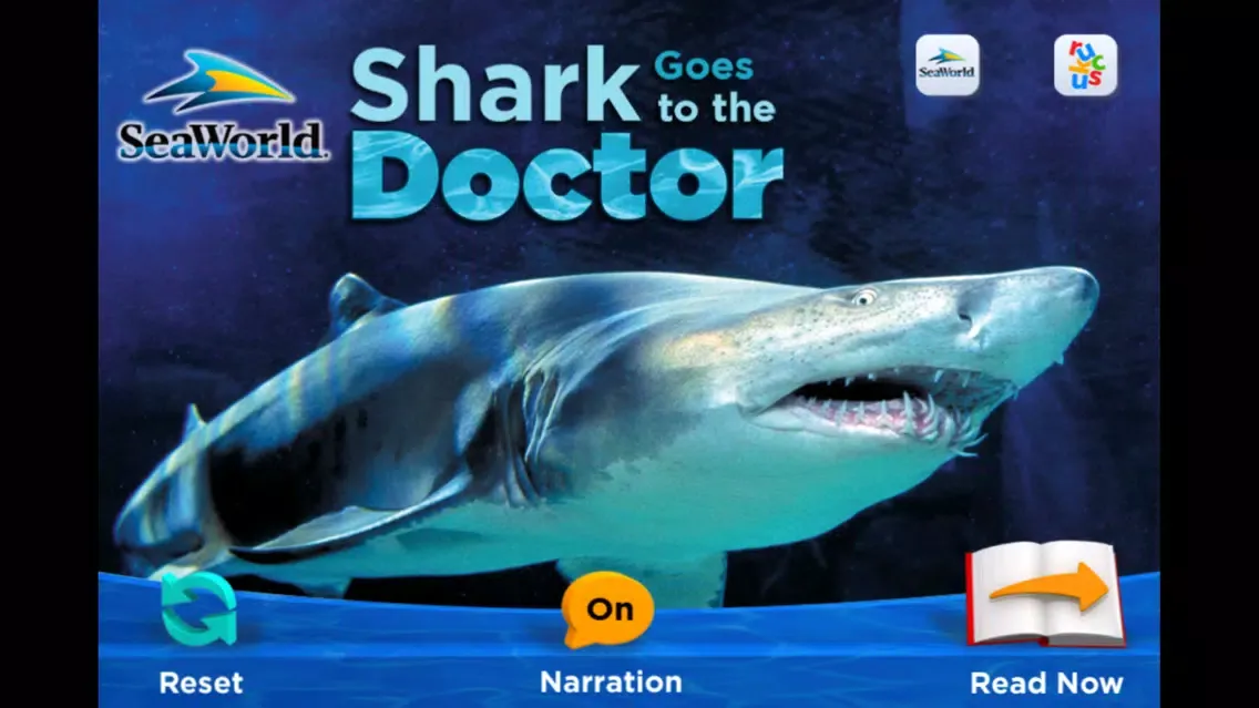 Capturas de tela do SeaWorld: Shark Goes to the Doctor