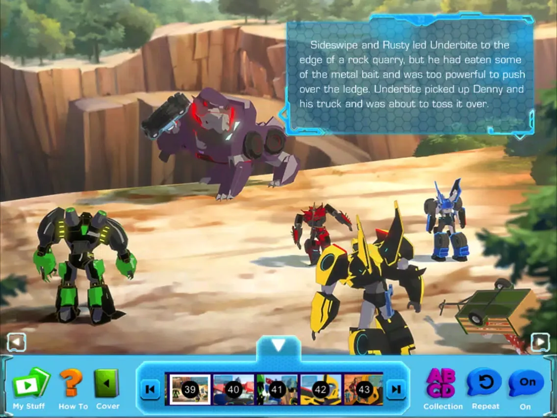 تصاویر Transformers: Interactive eBooks, Comics & Videos iPad 