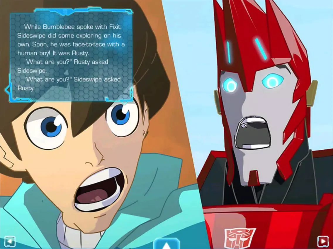تصاویر Transformers: Interactive eBooks, Comics & Videos iPad 