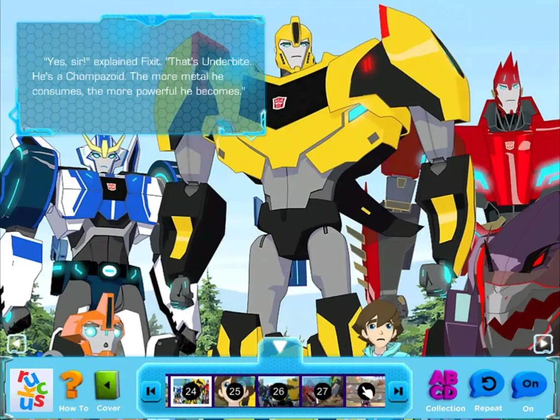تصاویر Transformers Robots in Disguise: Meet Team Bee iPad 