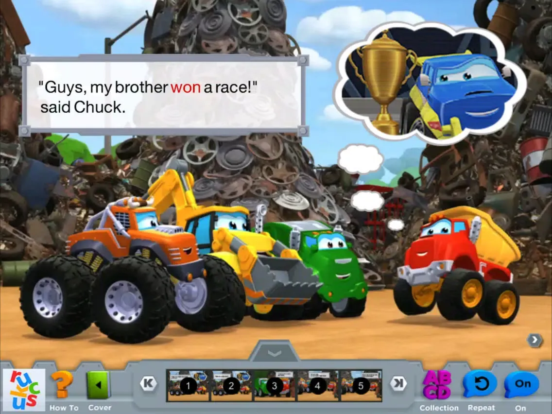 Tangkapan layar Chuck & Friends: The Best iPad 