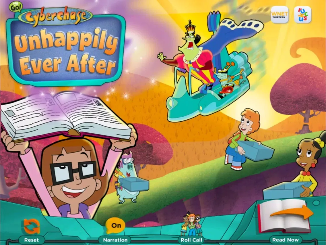 Cyberchase: Unhappily Ever After iPad  스크린샷