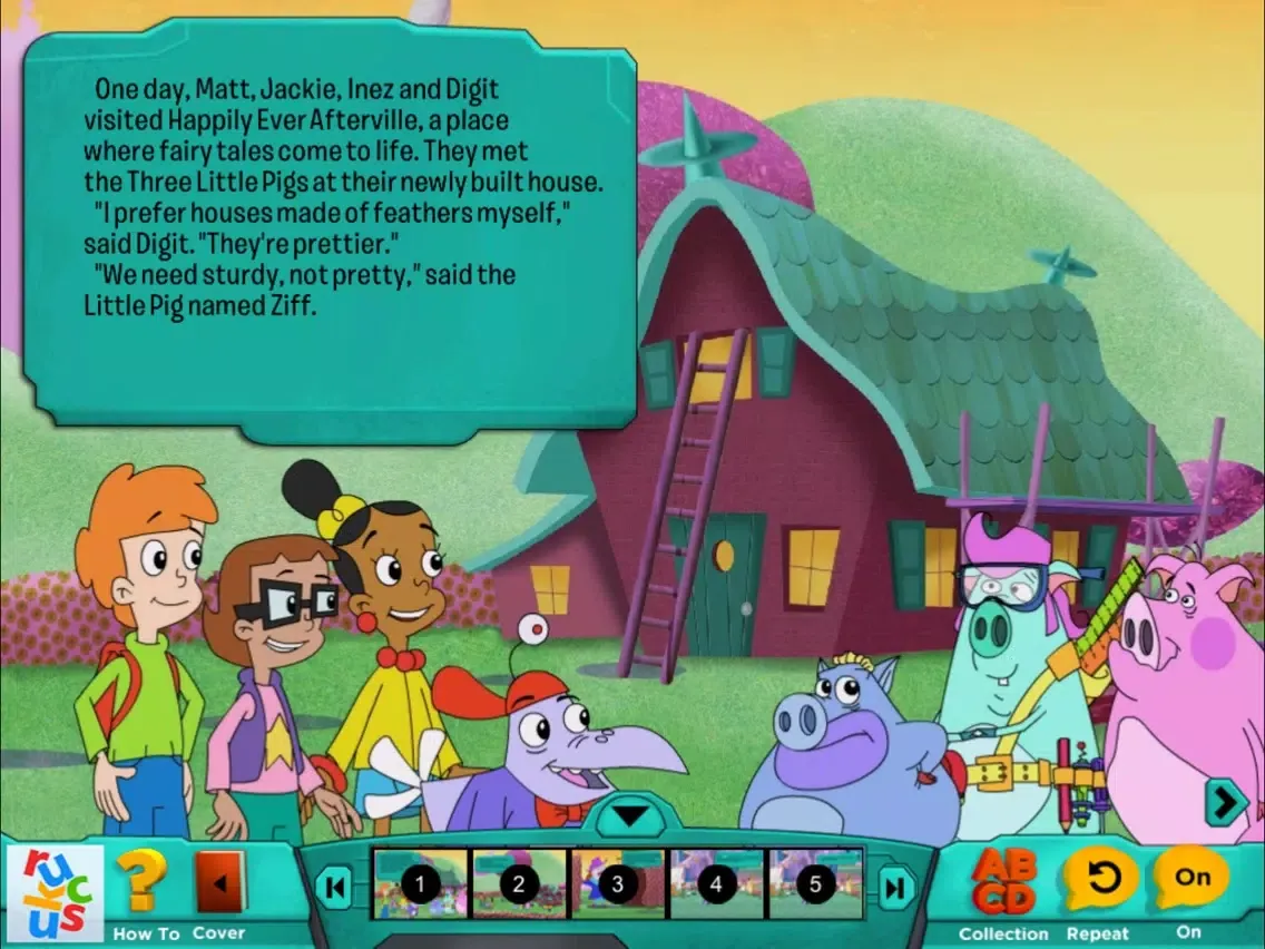 Cyberchase: Unhappily Ever After iPad  스크린샷