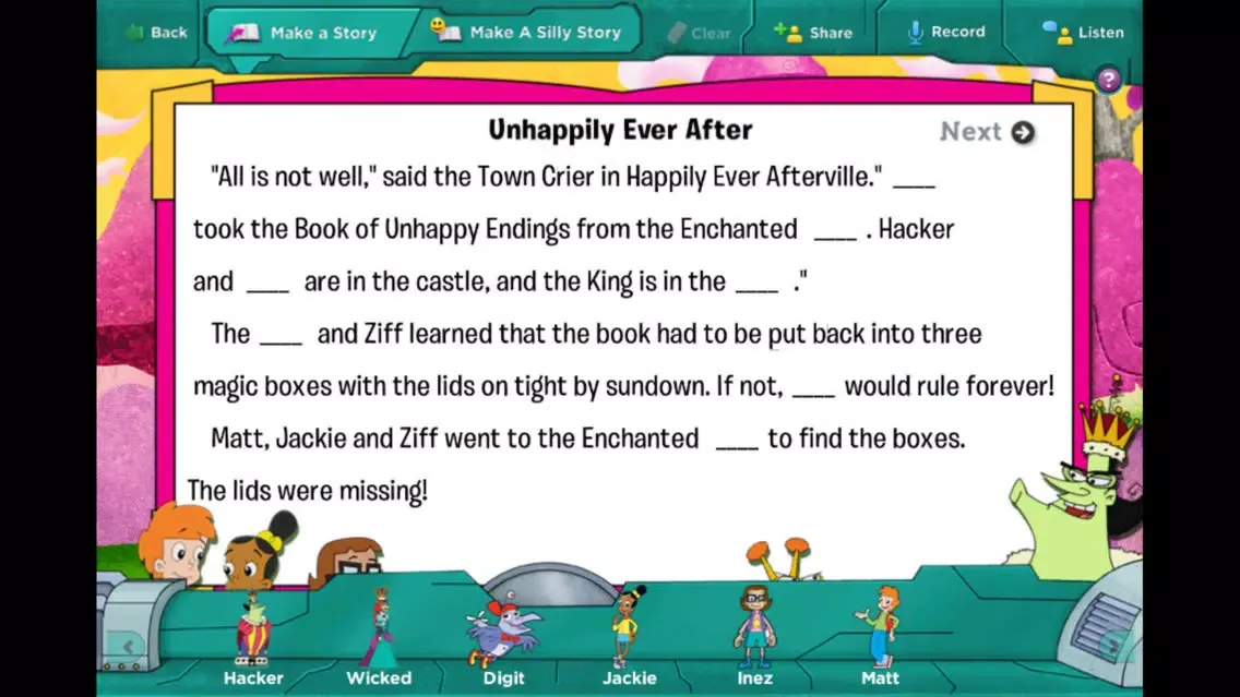 Cyberchase: Unhappily Ever After 스크린샷