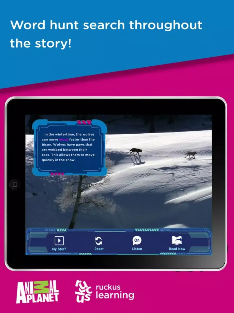 Animal Planet: Wolves iPad 应用截图