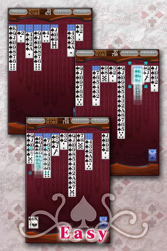 Spider Solitaire -trump- Screenshots2