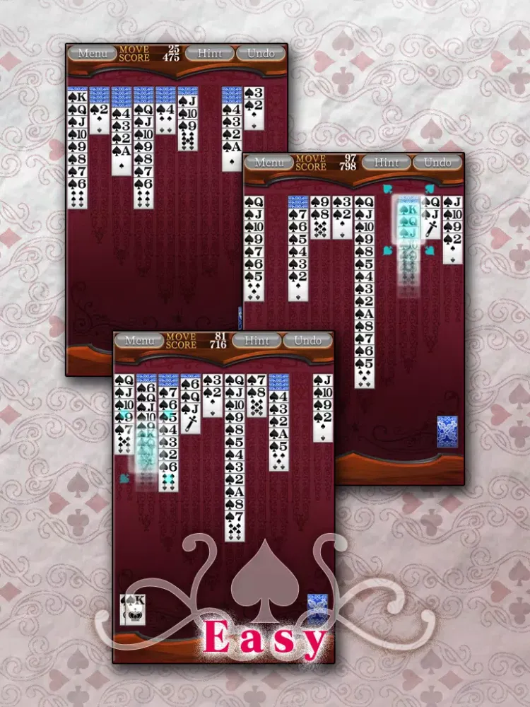 Spider Solitaire -trump- Screenshots