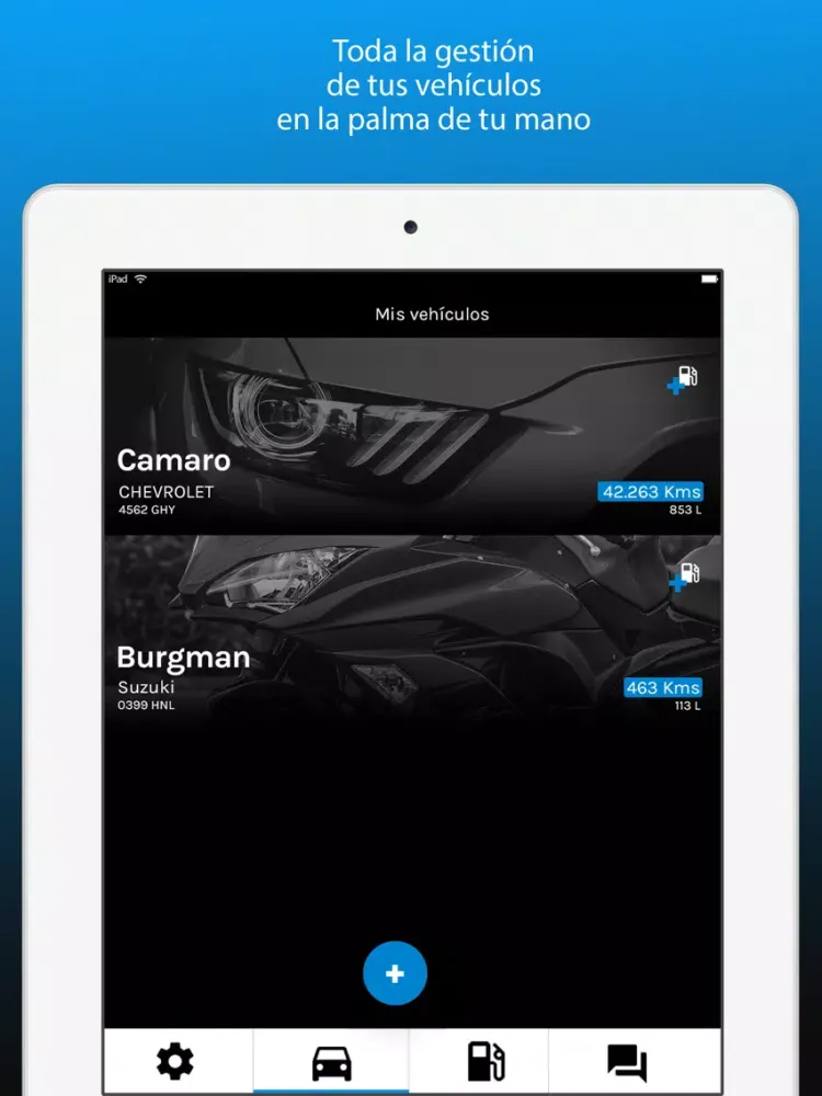 Zrzuty ekranu RunKeyapp - Gestión vehículos iPad 