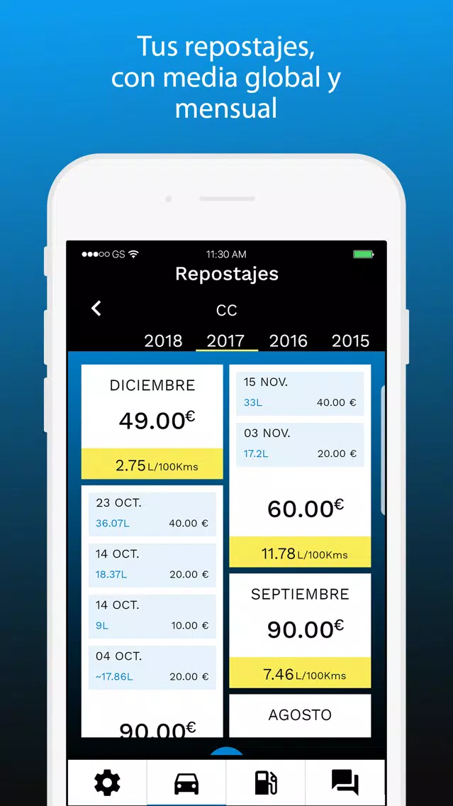 RunKeyapp - Gestión vehículos स्क्रीनशॉट