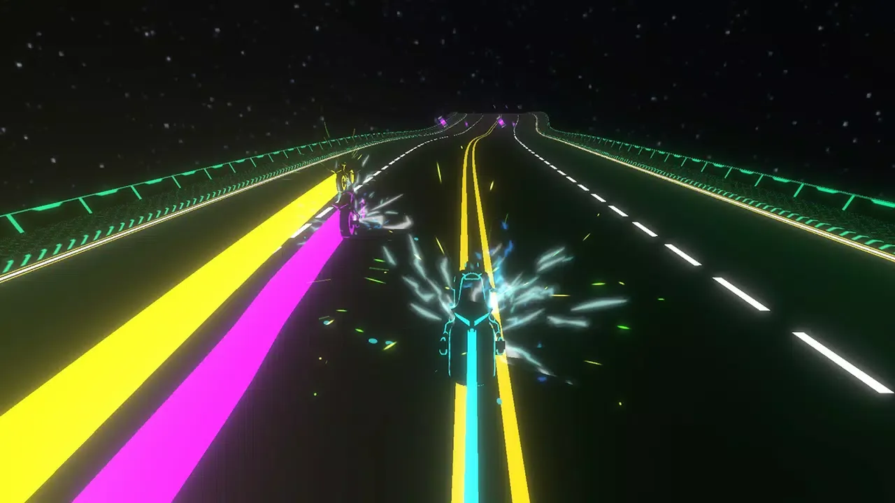 Neon Race - Light Bike Race Screenshots