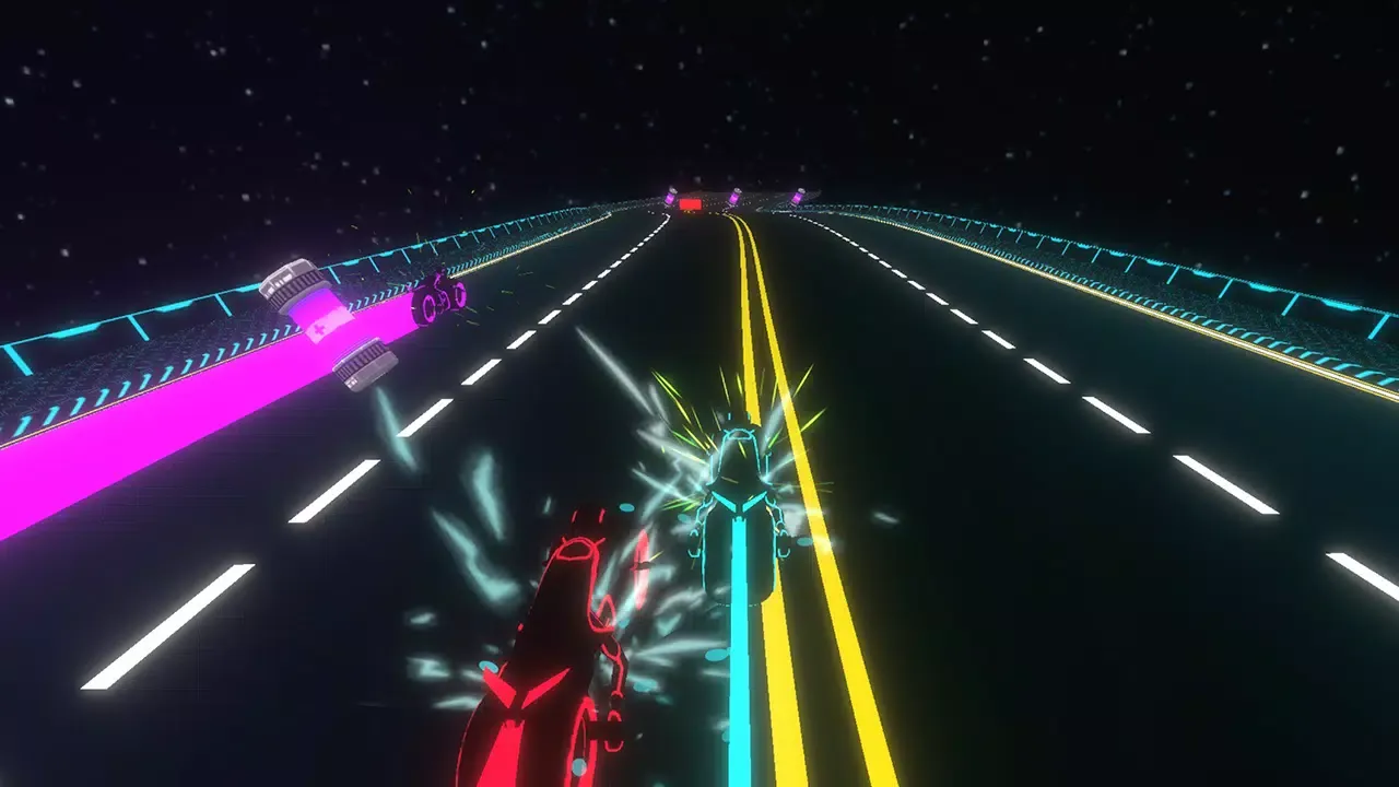 Neon Race - Light Bike Race Screenshots