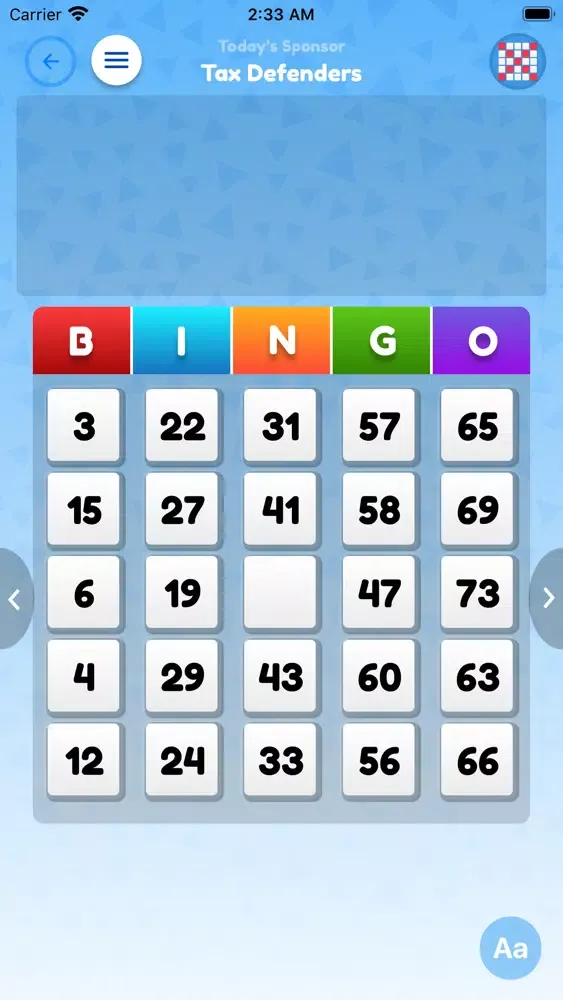 Captures d'écran de Let's Bingo