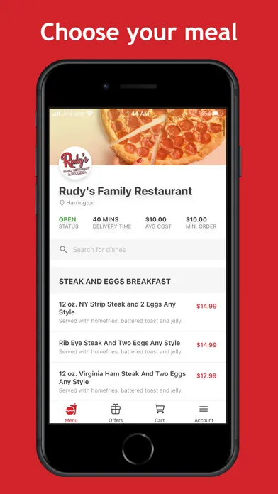 Скриншоты Rudy’s Family Diner & Pizzeria