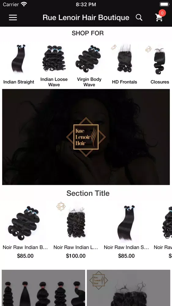 Rue Lenoir Hair Boutique应用截图