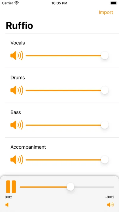 Ruffio - Song to Backing Track應用截圖