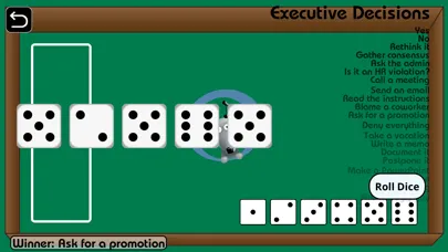 Decide, What? Screenshots
