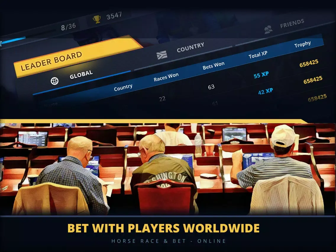Tangkapan layar Horse Racing & Betting Game iPad 