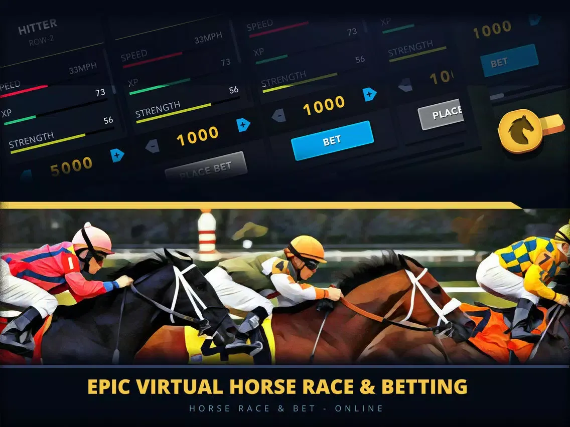 Tangkapan layar Horse Racing & Betting Game iPad 