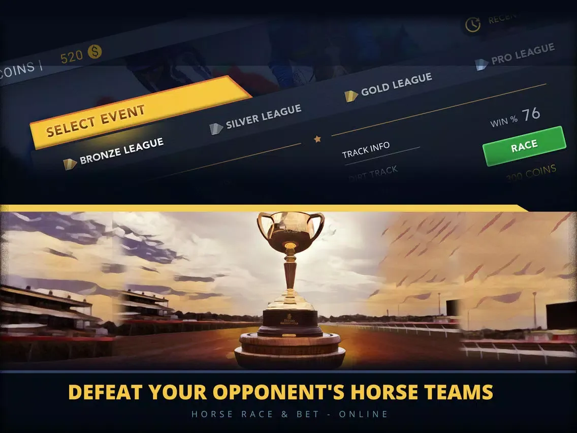 Tangkapan layar Horse Racing & Betting Game iPad 