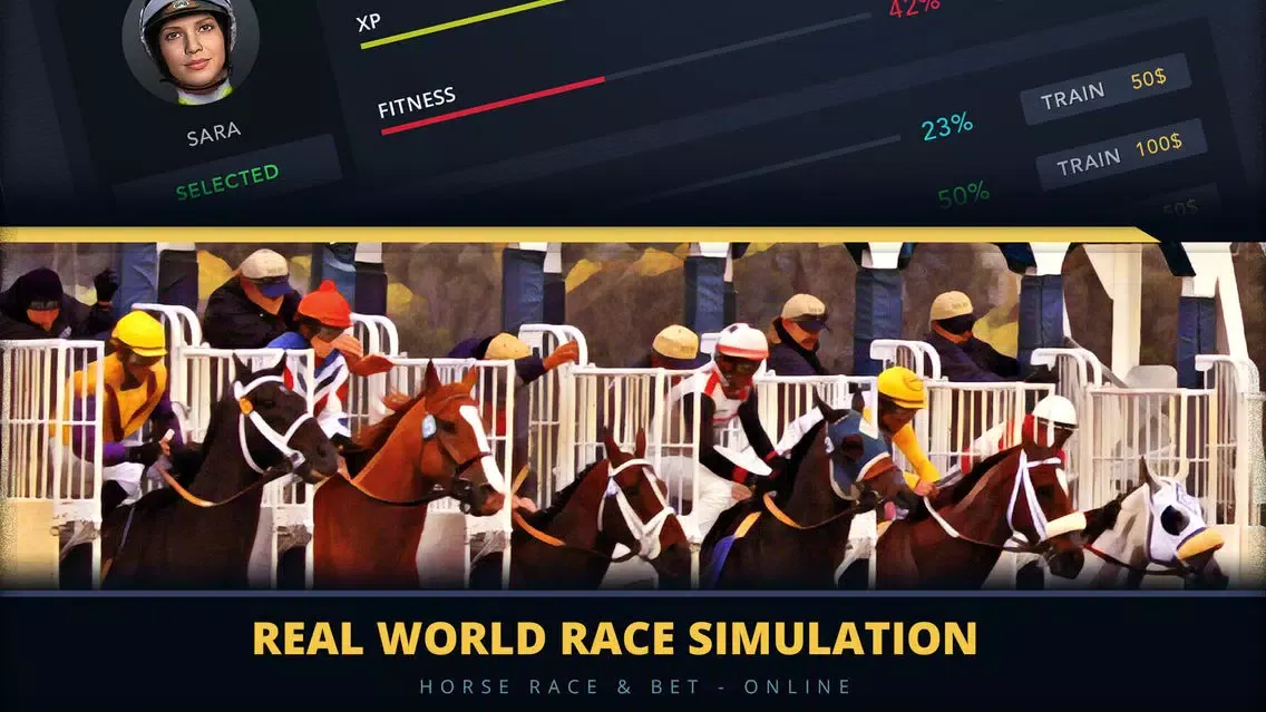 Tangkapan layar Horse Racing & Betting Game