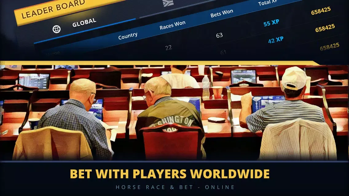 Tangkapan layar Horse Racing & Betting Game