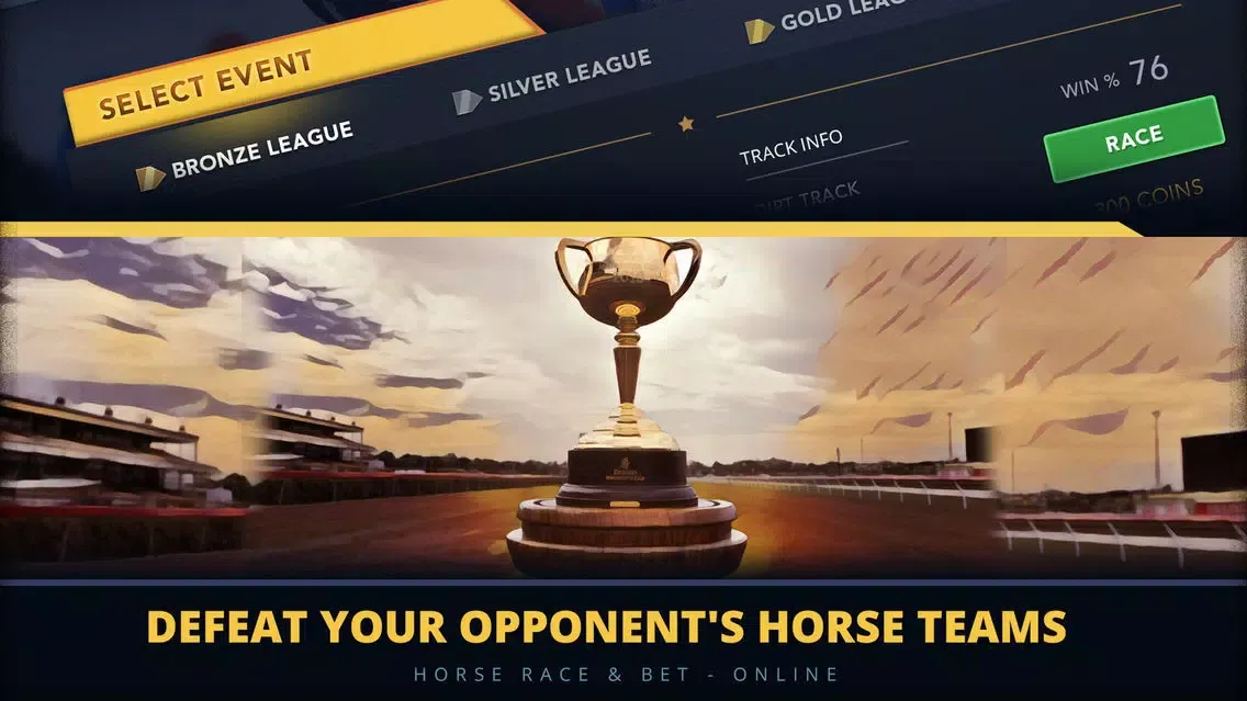 Tangkapan layar Horse Racing & Betting Game