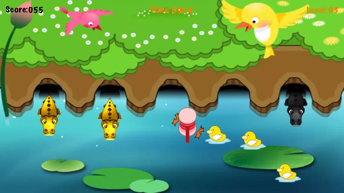 Captures d'écran de Hungry Crocodile Attack