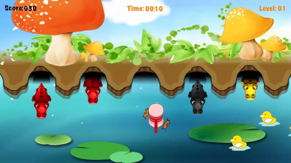 Captures d'écran de Hungry Crocodile Attack