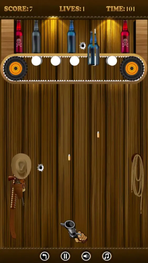 Capturas de tela do Bottle Shoot Up!