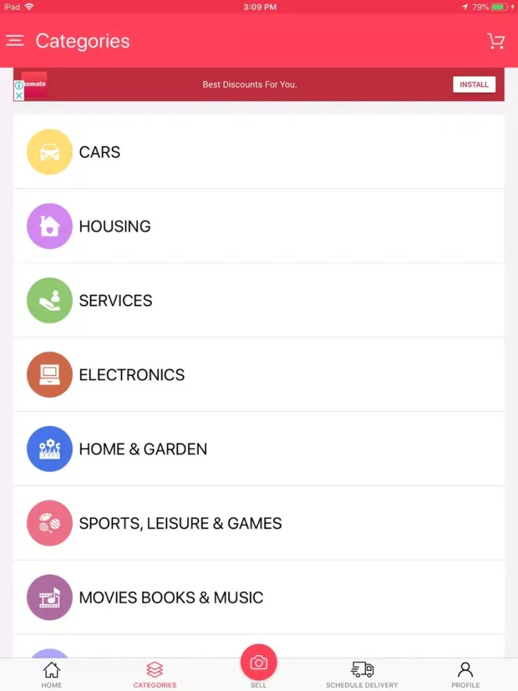 Скриншоты GoDolly | Buy & Sell Local iPad 