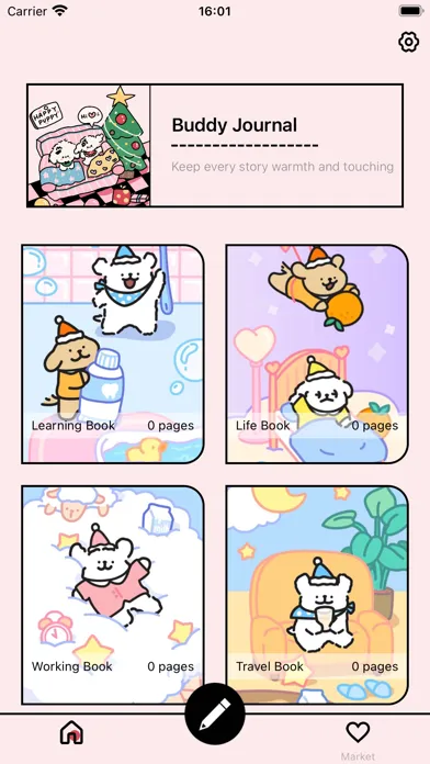 Buddy Journal - Cute Diary 스크린샷