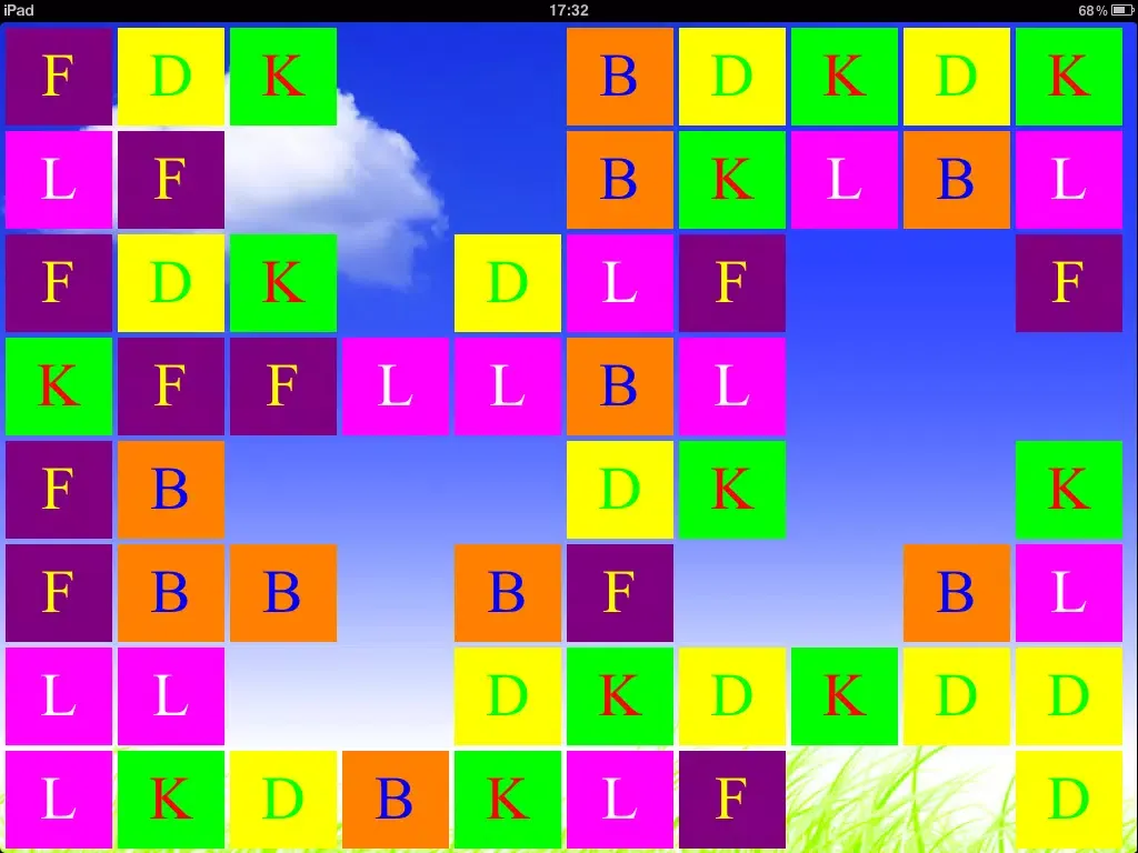 Capturas de pantalla de Learning Letters Unconsciously2 iPad 