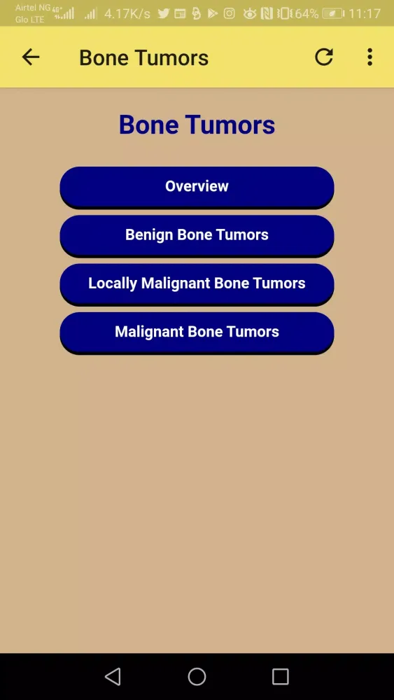 Capturas de pantalla de Musculoskeletal X-ray App