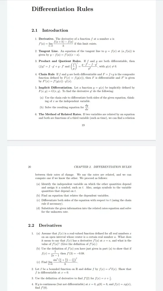 3000 Solved Calculus Problems Screenshots