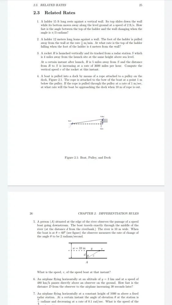 3000 Solved Calculus Problems Screenshots
