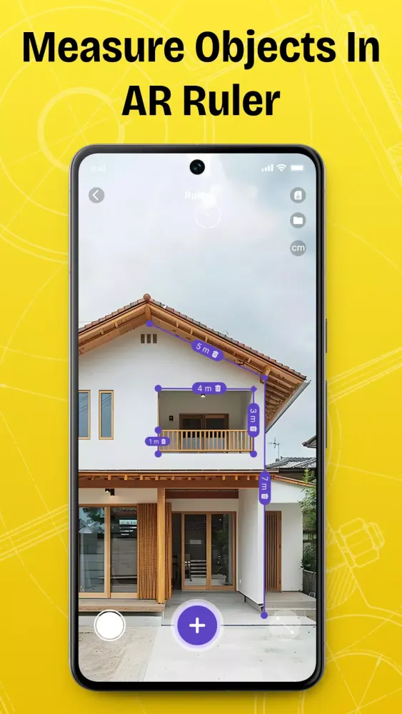 AR Ruler Cam: Photo Measure应用截图