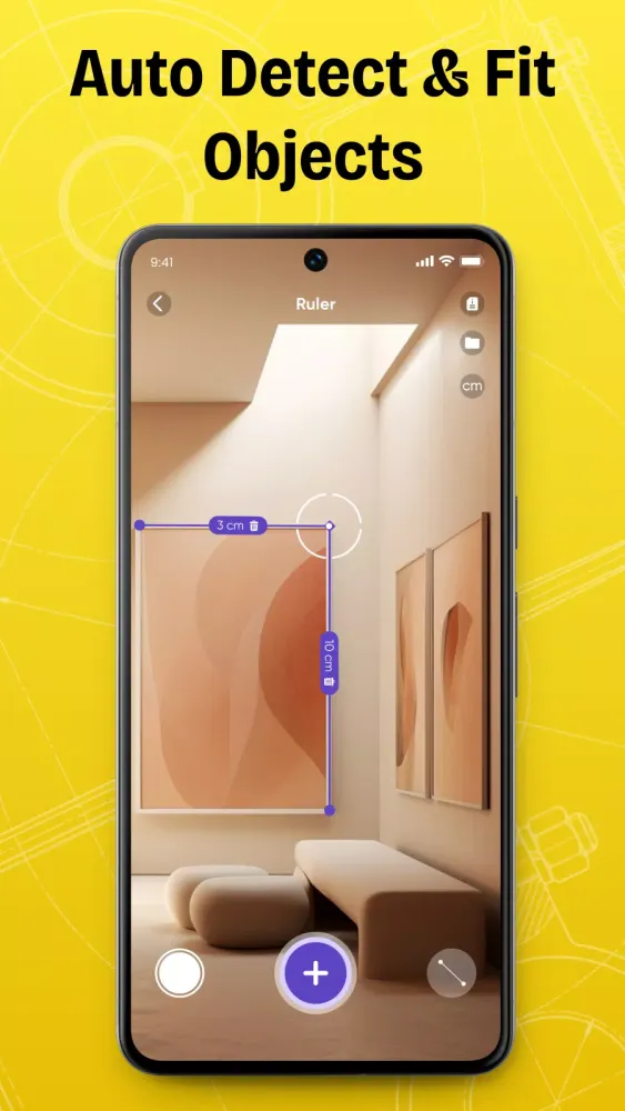 AR Ruler Cam: Photo Measure应用截图