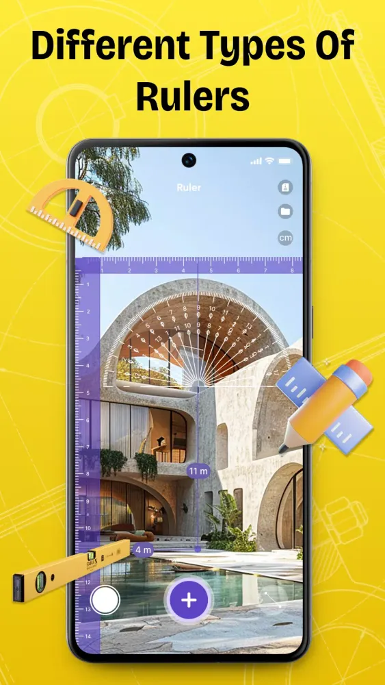 AR Ruler Cam: Photo Measure应用截图