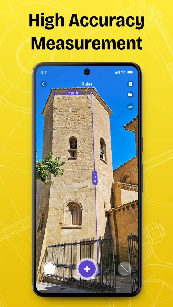 AR Ruler Cam: Photo Measure应用截图