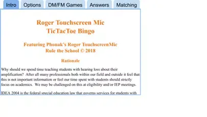 Capturas de tela do RTS Roger Touchscreen Mic