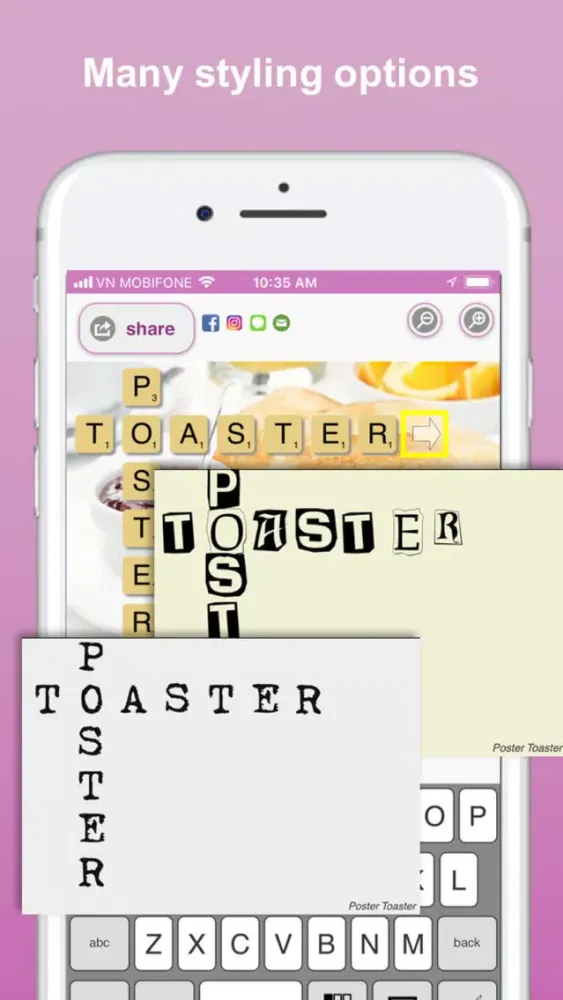 Poster Toaster Screenshots