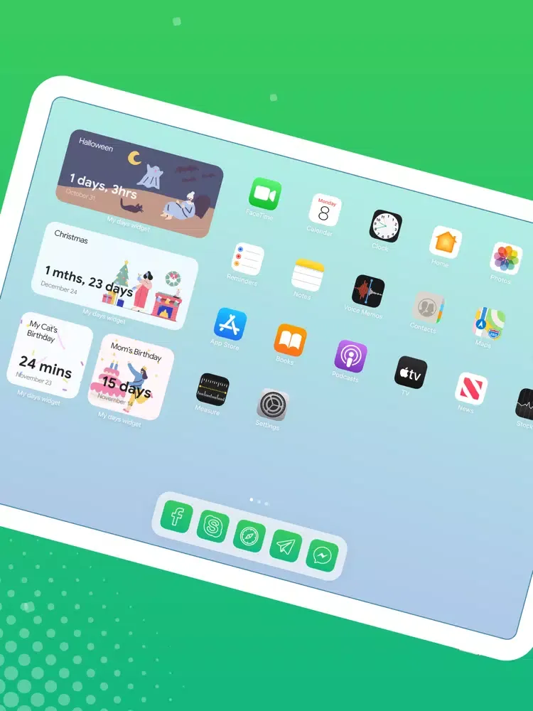 Скриншоты My Days - Countdown Widget iPad 
