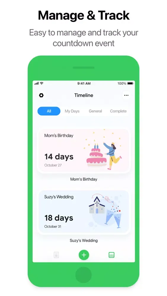 Скриншоты My Days - Countdown Widget